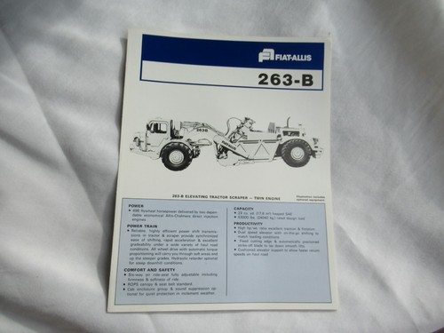 Brochure raschietto trattore