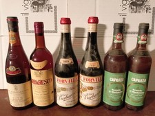 LOTTO DI 6 BOTTIGLIE ANNI