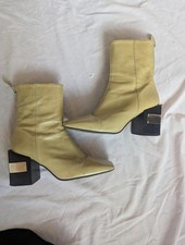 topshop stivaletti verdi punta