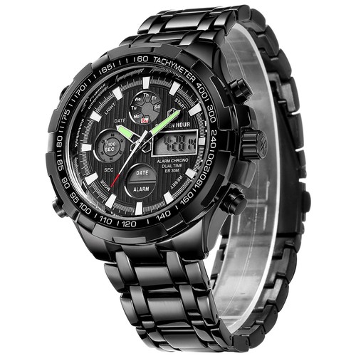 Orologio polso uomo acciaio - polso,