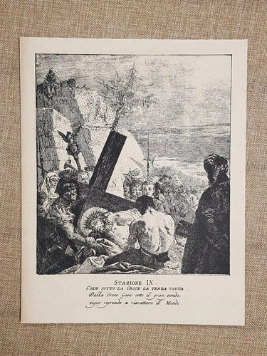 Via crucis cristo alla - crucis,