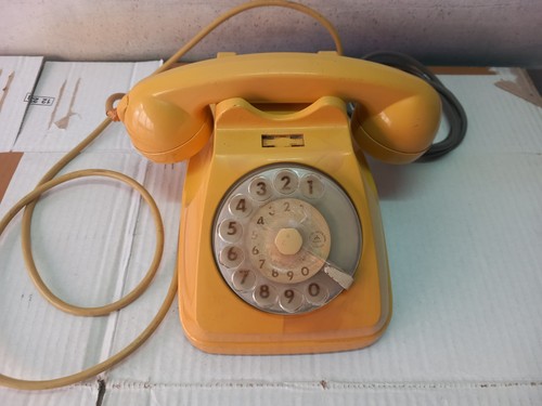 Telefono disco sip - a, giallo