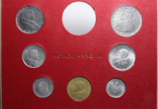 VATICANO GIOVANNI XXIII DIVISIONALE 1961 ANNO III 7 VALORI SENZA IL 500 LIRE FDC