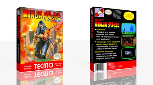 Scatola custodia gioco ninja - gioco,