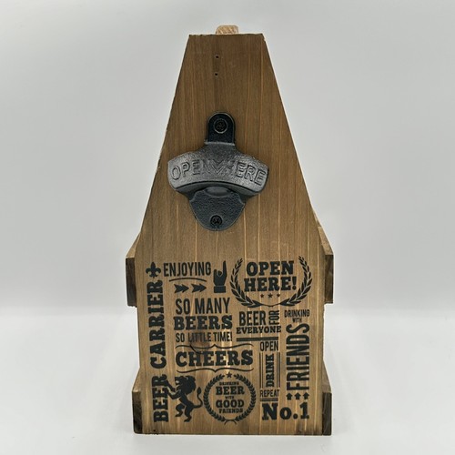 Birra caddy legno con - in,