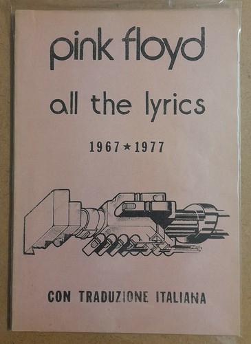 Pink floyd songbook all - pink,