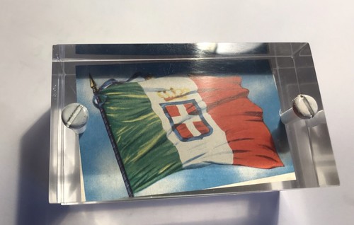 Fermacarte bandiera savoia - savoia,