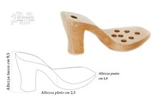 Fondo in legno per scarpe da