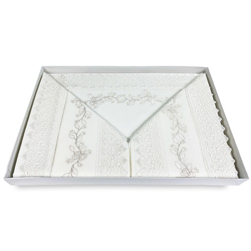 Lenzuolo con pizzo - pizzo, macramÈ