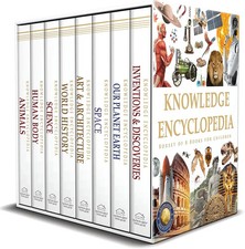 Knowledge Encyclopaedia Boxed Set 8 Paperback Books For Kids Age Group 10+
