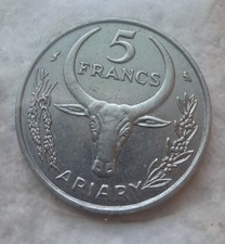 Moneta Africa MADAGASCAR 1967