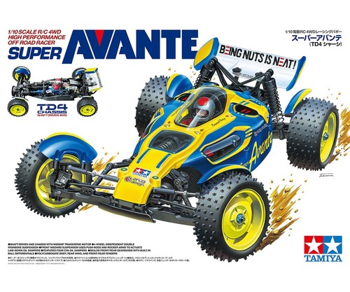 Tamiya super avante - rc,