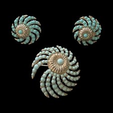 Set orecchini spilla Trifari