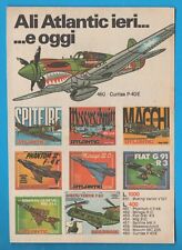 ATLANTIC Aerei pubblicità advertising werbung italian clipping MA1230