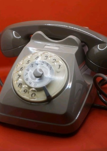 Telefono rotella grigio sip - a,