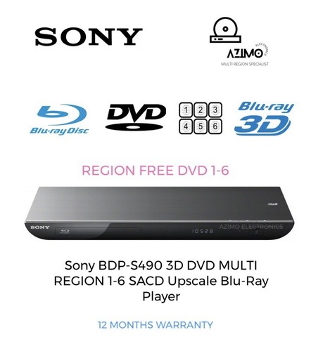 Sony bdp s490 - bdp-s490, 3d