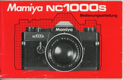 Manuale istruzioni mamiya - istruzioni,