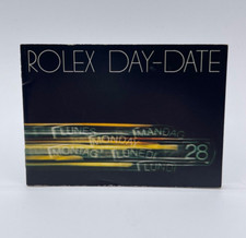 Rolex Day-Date D-D II 2 libretto corredo orologio italiano originale 1980 - 2012