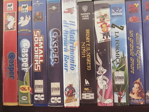 Vhs cartoni animati - , originali
