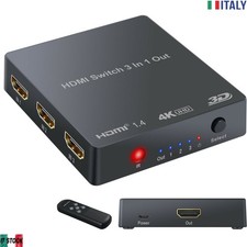 Switch HDMI 4K 3Porte