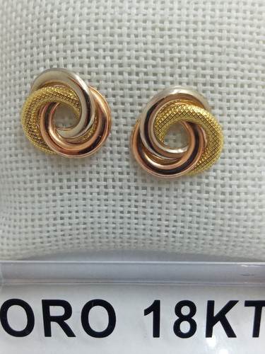 Orecchini oro giallo750 18 - orecchini,