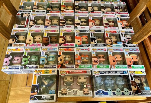 Funko pop vinyl figures - x,