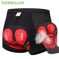 Pantaloncini Ciclismo Bici MTB NEWBOLER Intimo da Ciclismo 5D GEL PAD Taglia XL