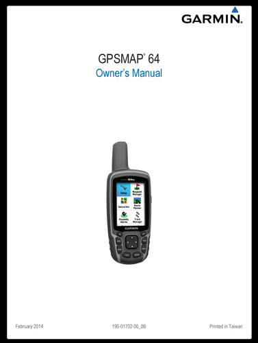 Garmin gpsmap owners - 64,
