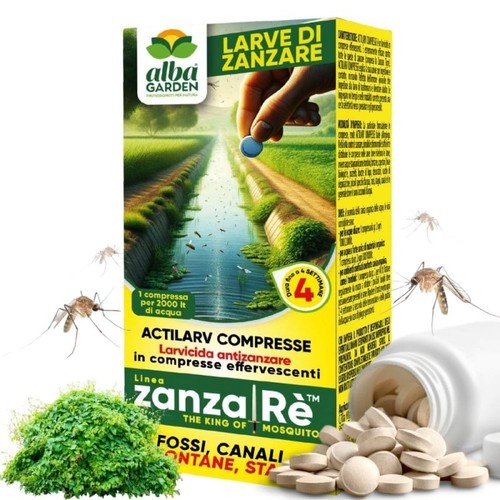 Larvicida antizanzare - larvicida, in