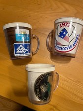 Scout plastic mugs - 1970s - 1975 World Jamboree