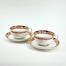 ANTICA COPPIA TAZZE DA TÈ E