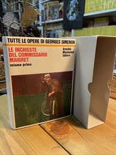 pinter tutte le opere di georges simenon maigret mondadori cofanetto volume 1