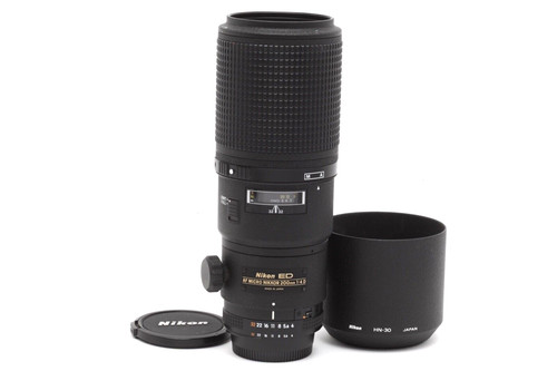 Nikon micro nikkor 200 mm - 200,