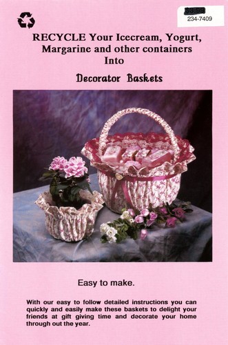 Cesti decorativi gelato - decorativi,