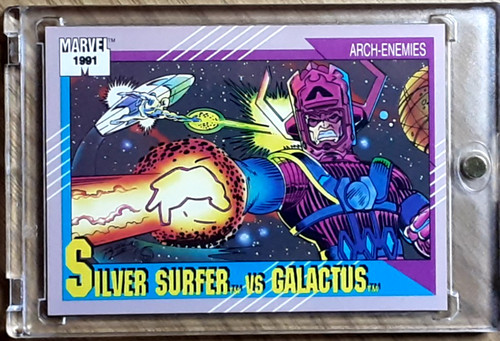 1991 marvel card silver - marvel, 94