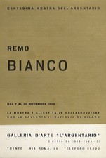 Remo Bianco: dal 7 al 20 novembre 1966.