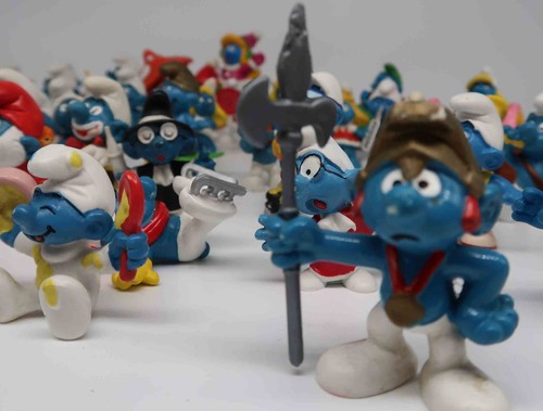 Puffi puffo collezione - puffi,