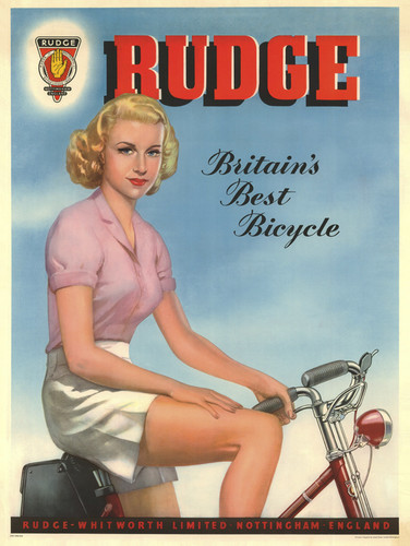 Rudge pin stampe poster - pin, up