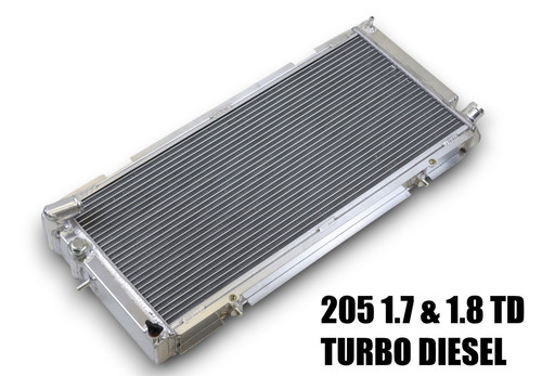 Radiateur alu 205 turbo - radiateur,