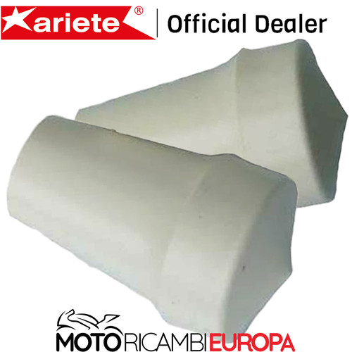 Coppia piedini bianco vespa - coppia, px