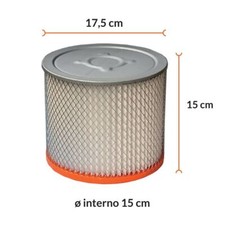 FILTRO CENERE LAVABILE per
