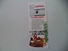 advertising Pubblicità 1983 SILTAL LAVATRICE/LAVASTOVIGLIE/FRIGORIFERO