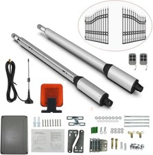 600 kg 6 m attuatore cancello girevole set 2 ante cancello a battente carico pesante 24 V arresto magnetico