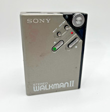 Sony walkman WM-2 Stereo Cassette Player Gray grigio Vintage music player
