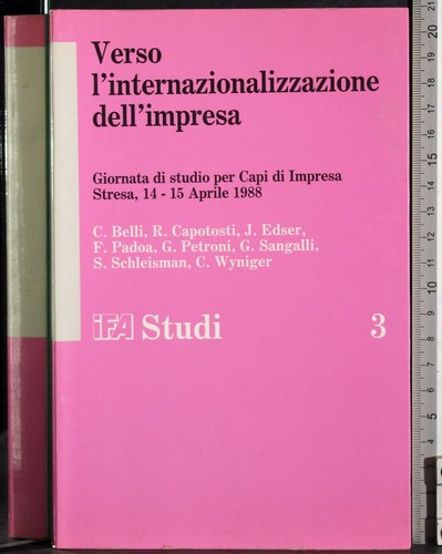 Verso internazionalizzazione - verso, l'internazionalizzazione
