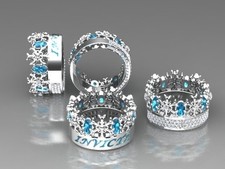 Anello donna personalizzato in