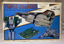 Transformers Diaclone KO Triple Changer Globo Anni 80 Vintage Robot