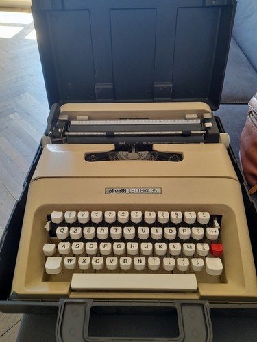 Macchina scrivere olivetti - macchina,