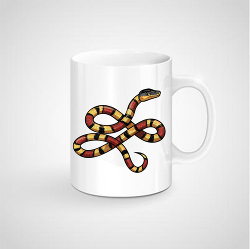 Tazza latte mug rettili - latte,