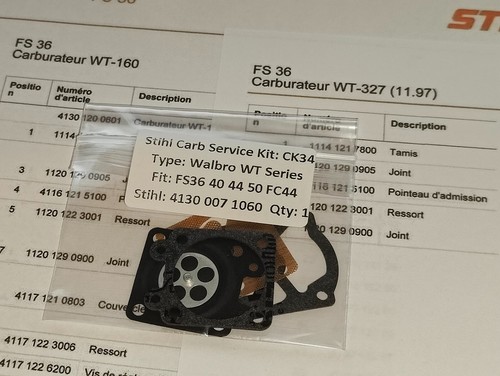 Kit riparazione carburatore